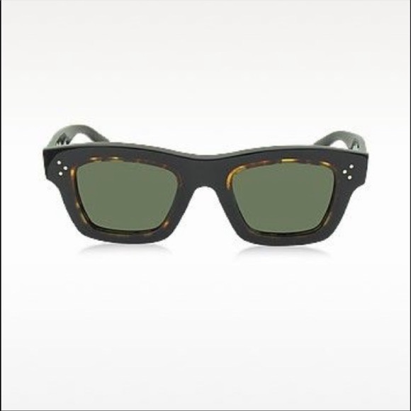 CELINE CL 41396/S GABY SQUARE SUNGLASSES HAVANA - Picture 8 of 8